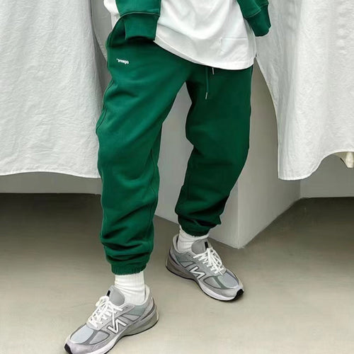 Dark green sports and casual wear